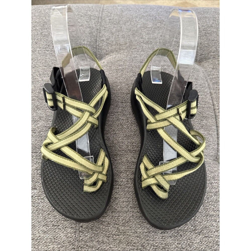 Chaco Z Cloud X2 Vibram Sandals Women’s 5  Sunlit Green Strappy Hiking